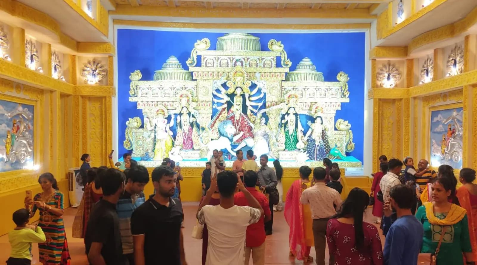 durga puja at agartala