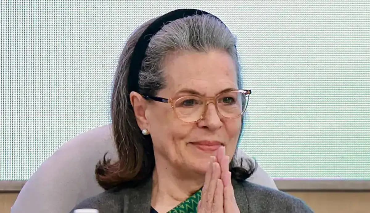 Sonia Gandhi Elected Unopposed To Rajya Sabha From Rajasthan