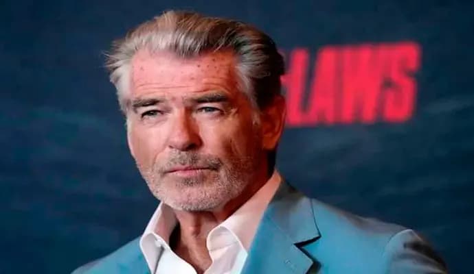 Pierce Brosnan in problem