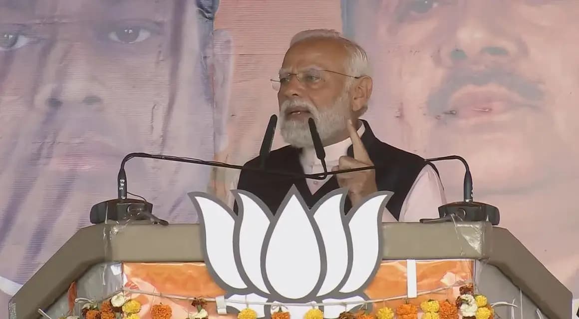 Narendra Modi Attacks tmc on sandeshkhali issue