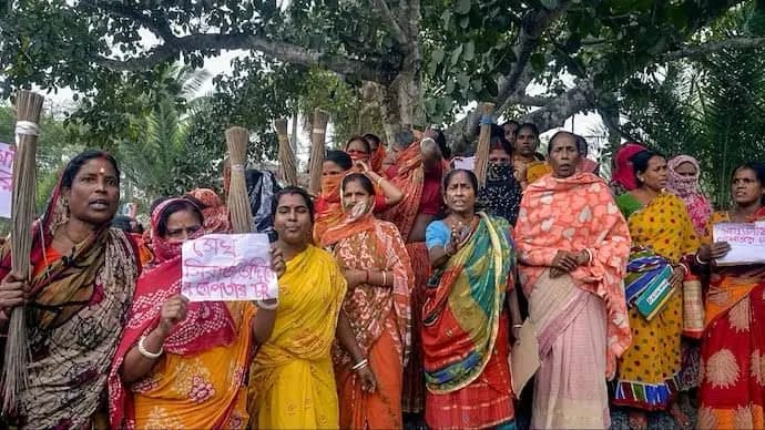 Ajit Maity gets five day police custody for sandeshkhali case