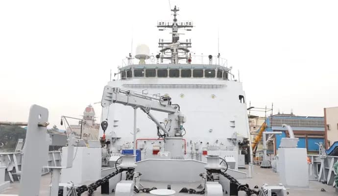 Indian Navy gets new survey vessel