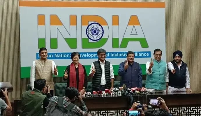 AAP, Congress seal seat-sharing pact in 5 states