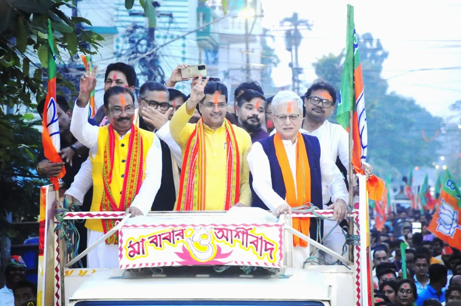 BJP RALLY IN AGARTALA