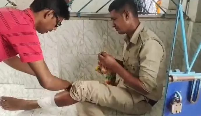 Bombing in murshidabad
