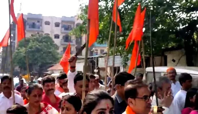 Ram navami procession in various area of bengal