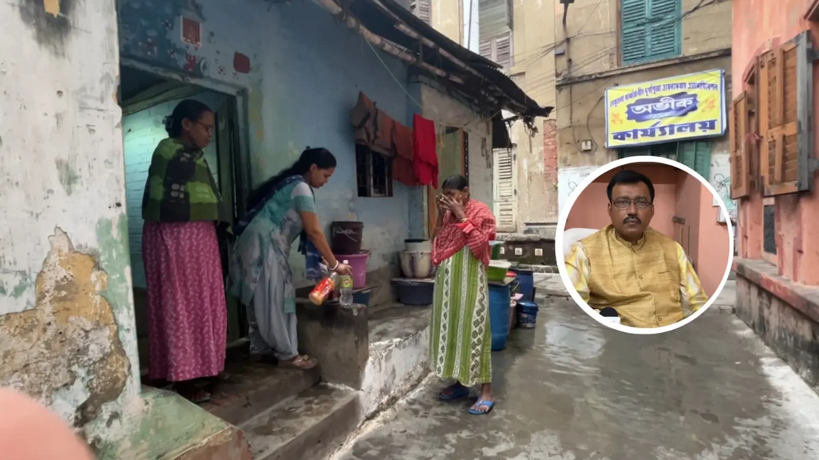water problem on north kolkata