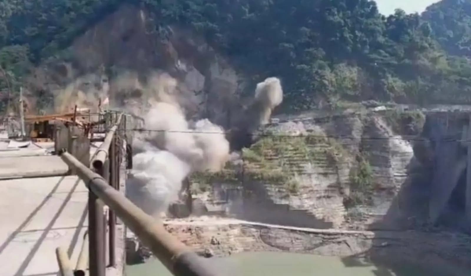 Massive Protests In Assam After Landslide Hits Mega Power Project