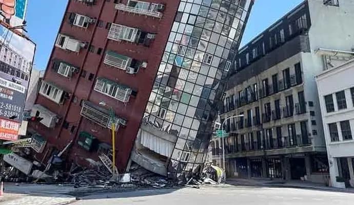 rescue operation continues in taiwan