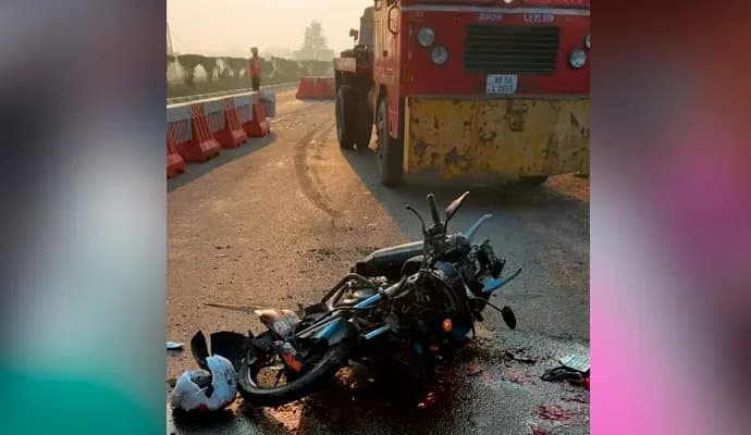 Murshidabad accident one killed