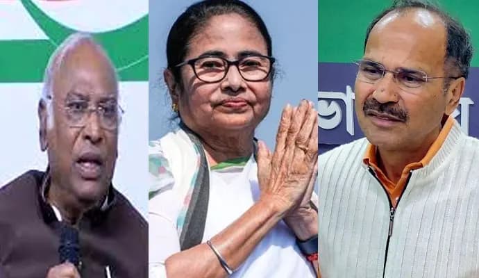 Kharge sent a message to Adhir