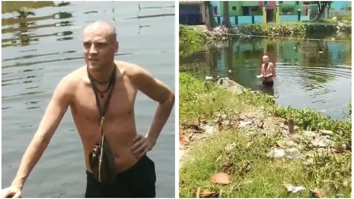 youth tries to escape from drug rehabilitation center