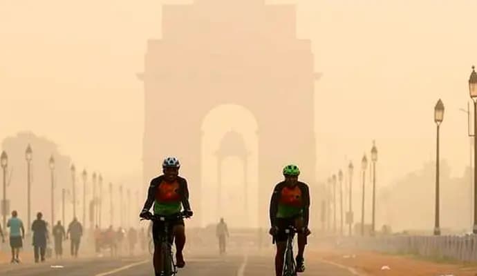 Cricket Stars Choke In Toxic Air As Pollution