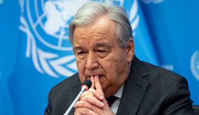 antonio guterres reaction on ramjan in palestine