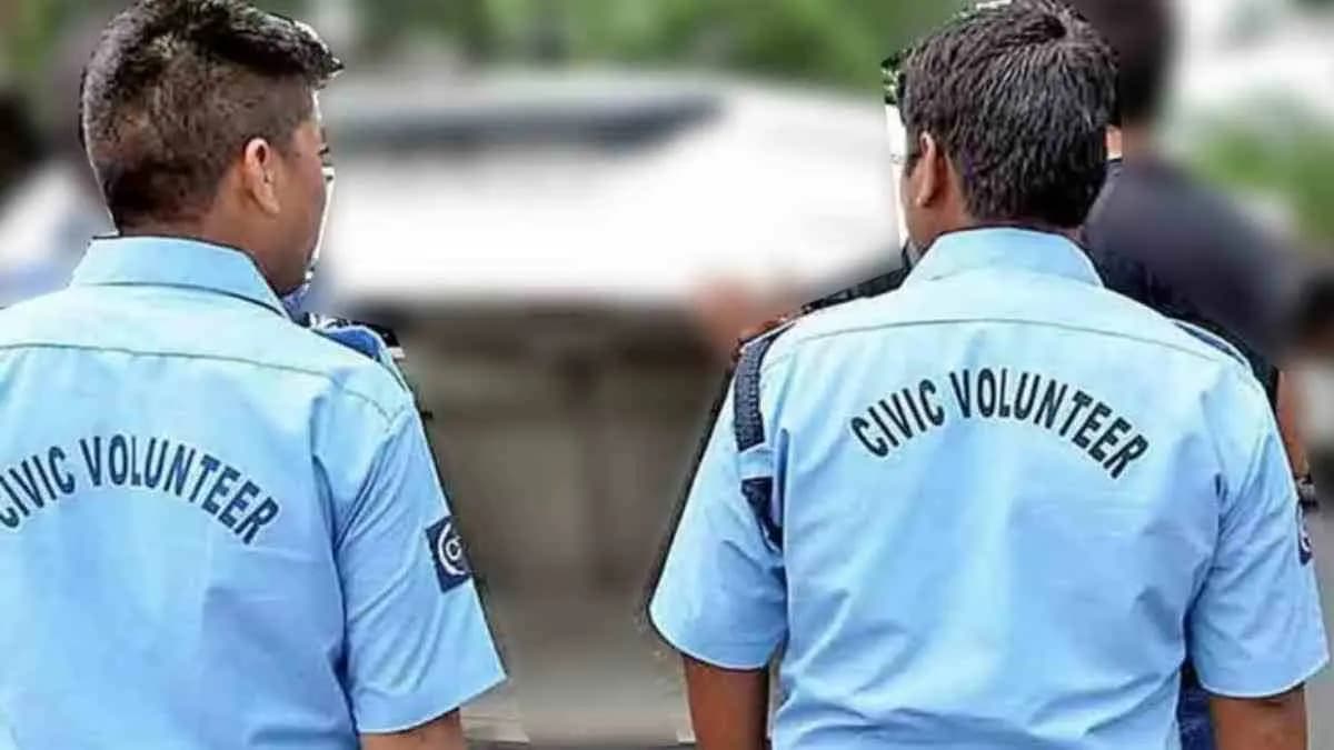 Three civic volunteers were debarred from duty for misbehaviour