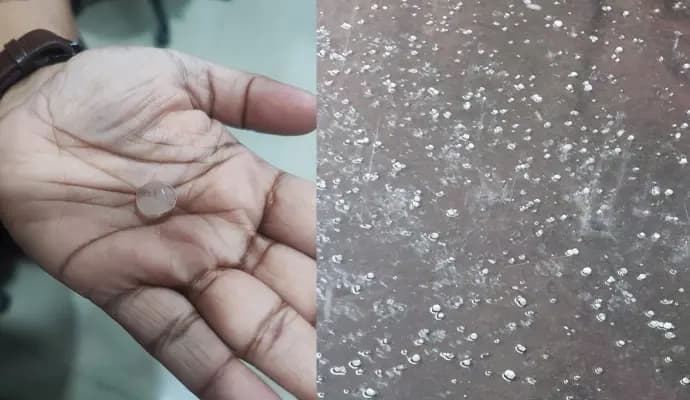 Rainfall makes its way in Kolkata today