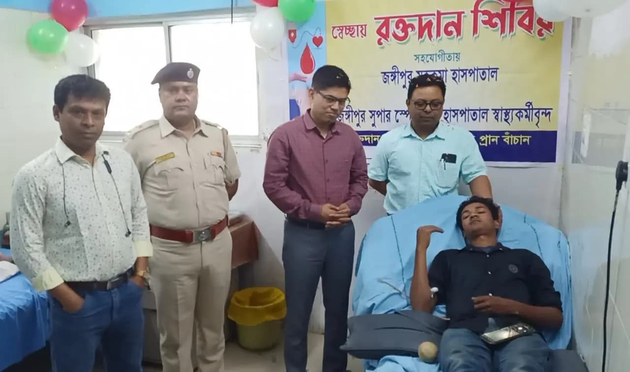 Hospital staff came forward for blood crisis