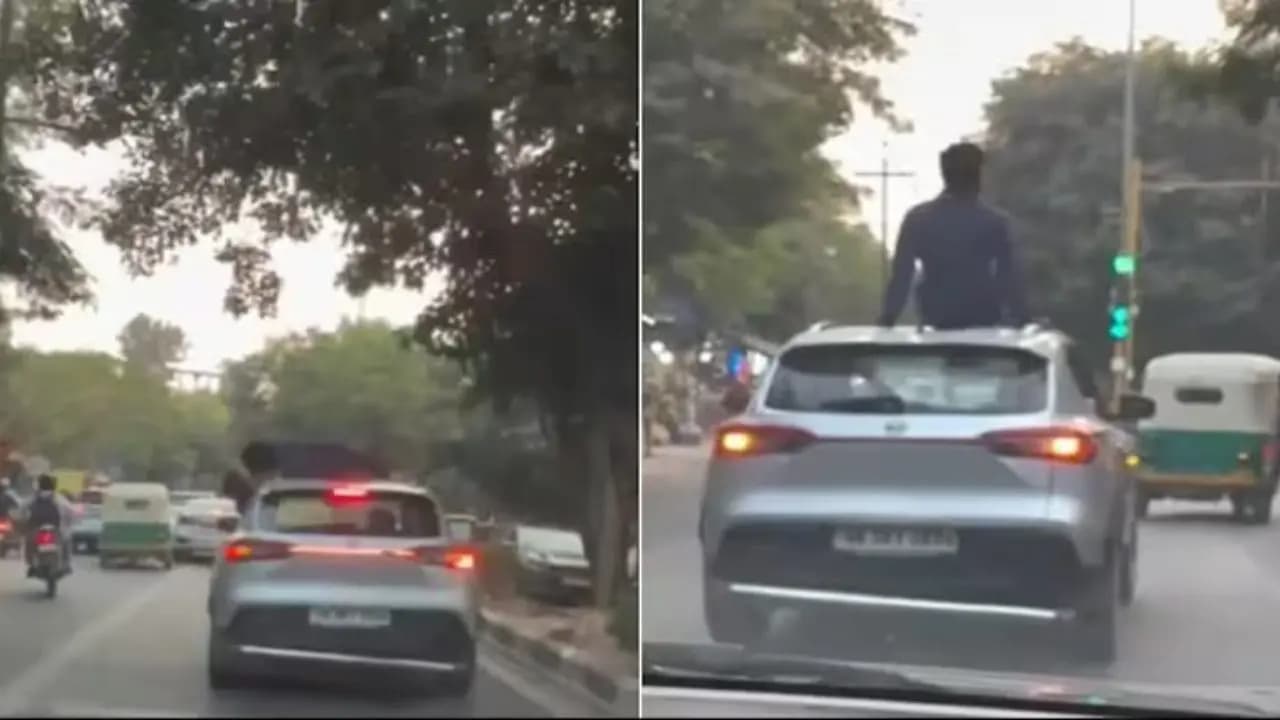 obscene act of couple in delhi got viral