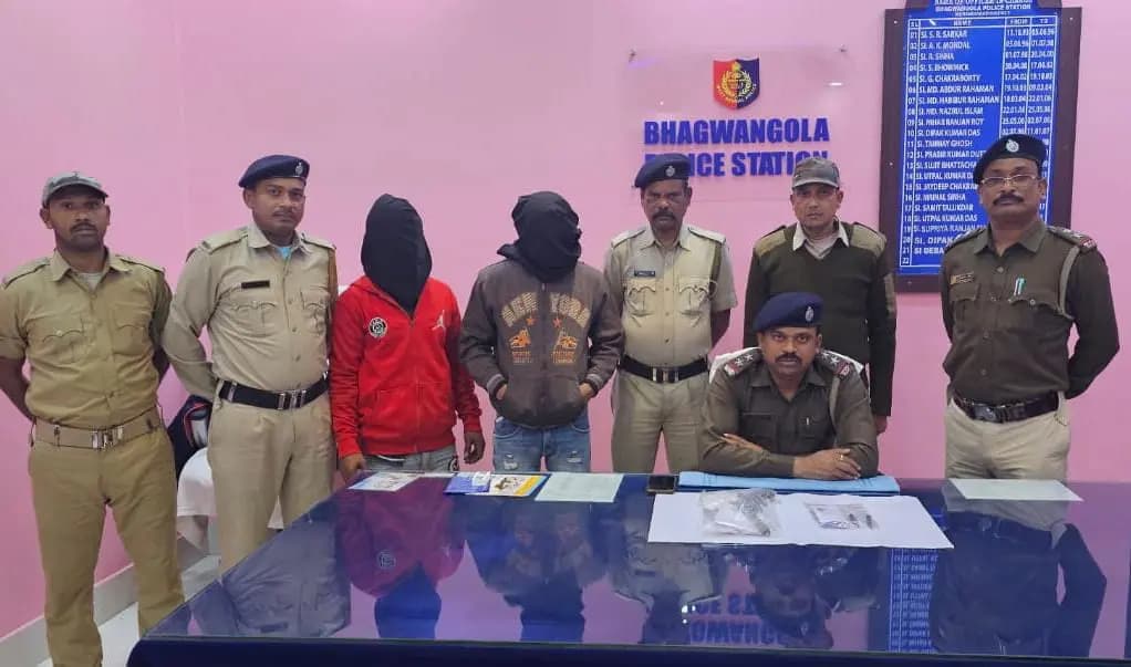 Two notorious criminals arrested from Bhagbangola