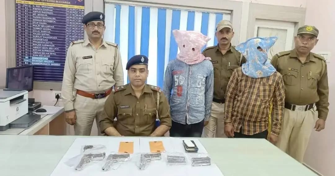 two arrest with fake note in murshidabad