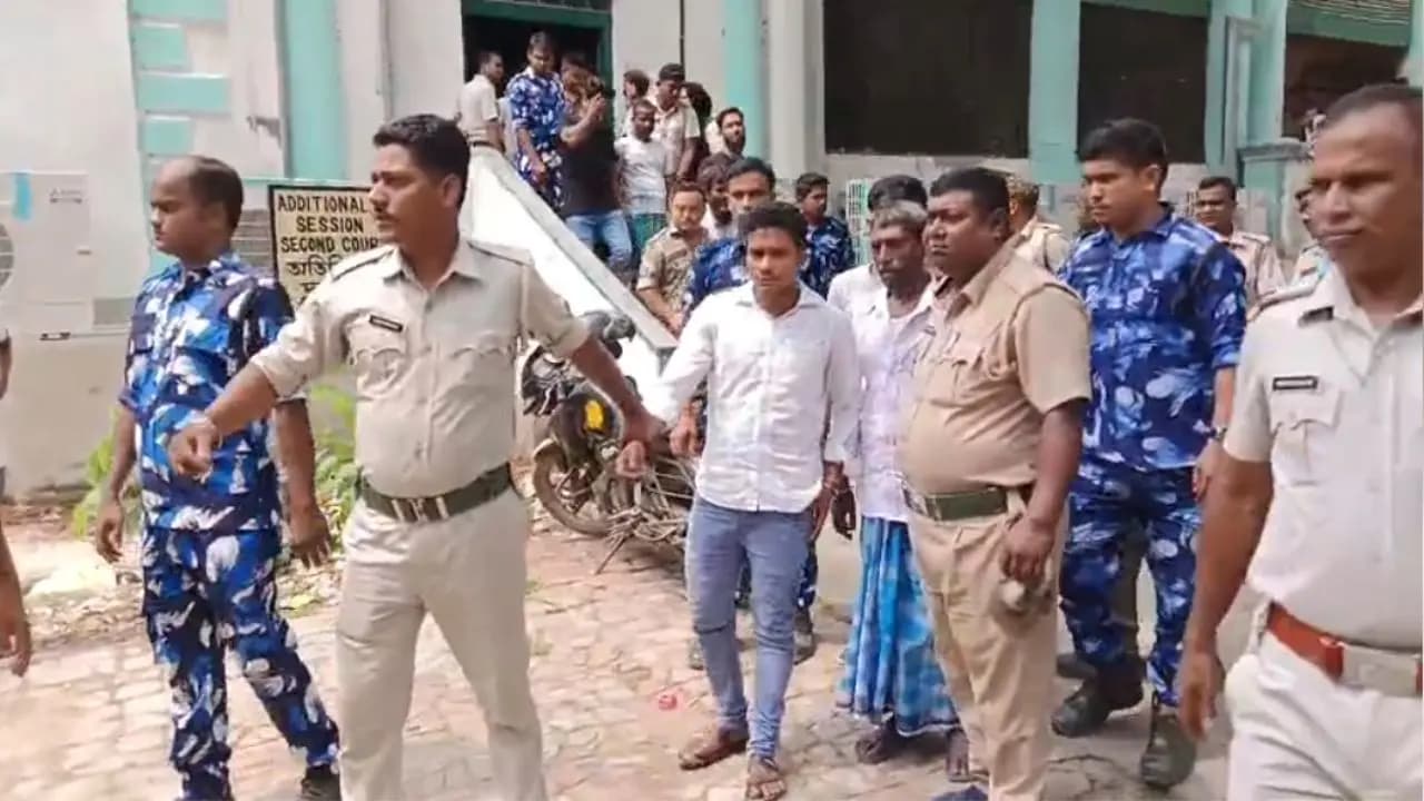 12 individuals from Murshidabad have received the first convictions under the BNS on charges of causing unrest