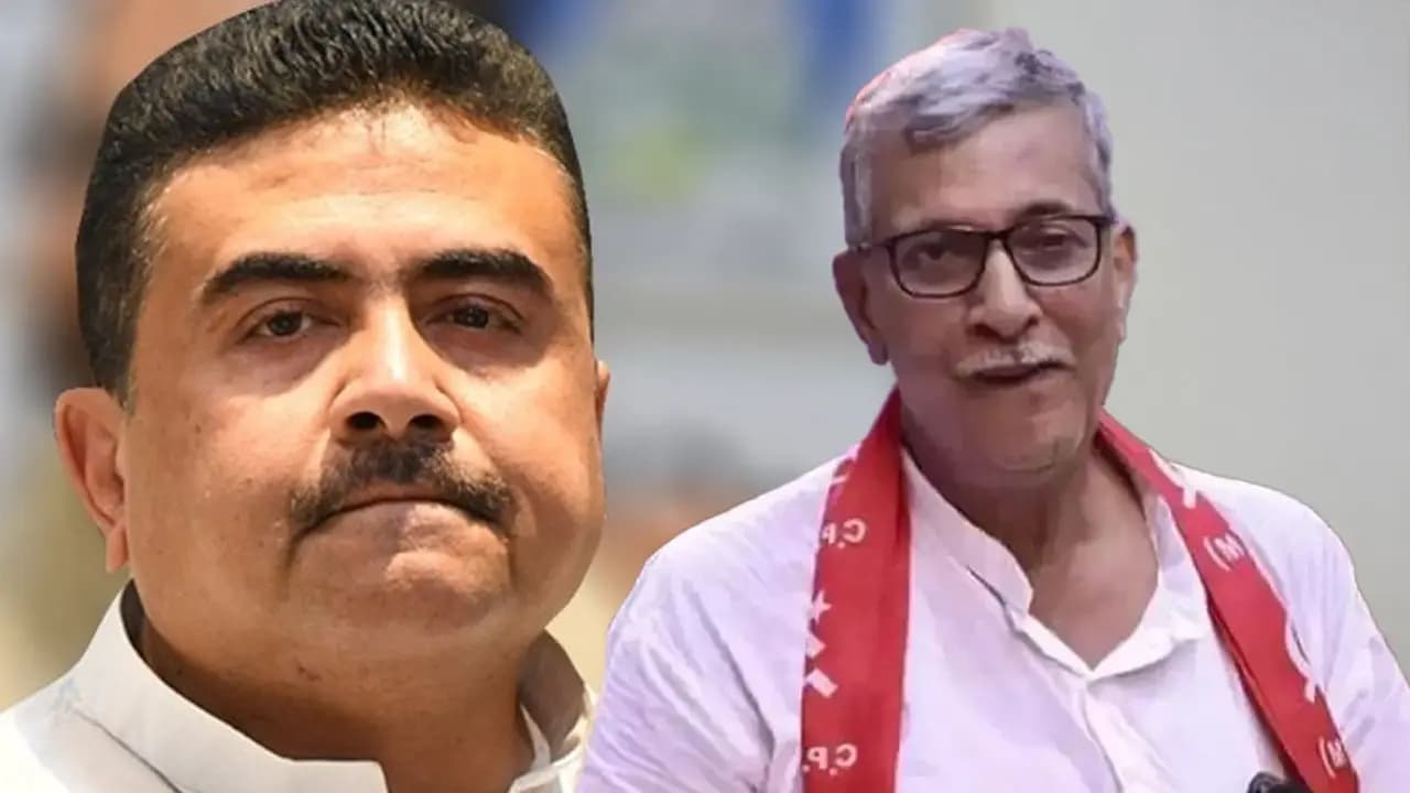 CPIM leader tanmoy bhattacharyas explosive claim about suvendu adhikary