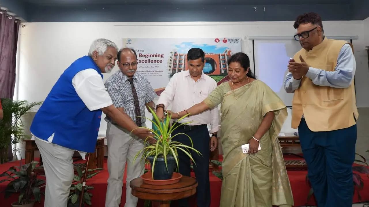 Techno India University Tripura Foundation Day