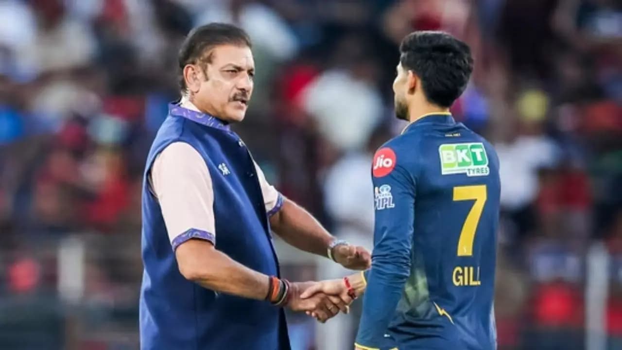 IPL 2026:Ravi Shastri made a mistake during the toss for KKR vs GT game