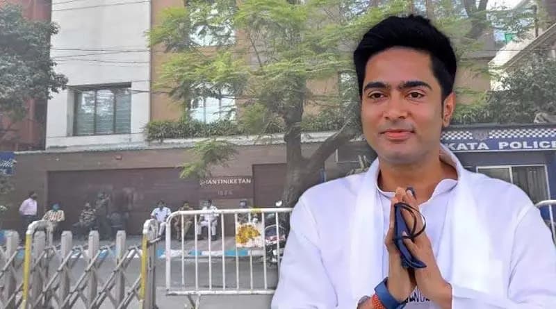 Kolkata police reaches Abhishek Banerjees house shantiniketan sources claimed