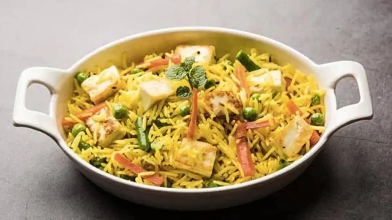 Paneer Pulao Recipe
