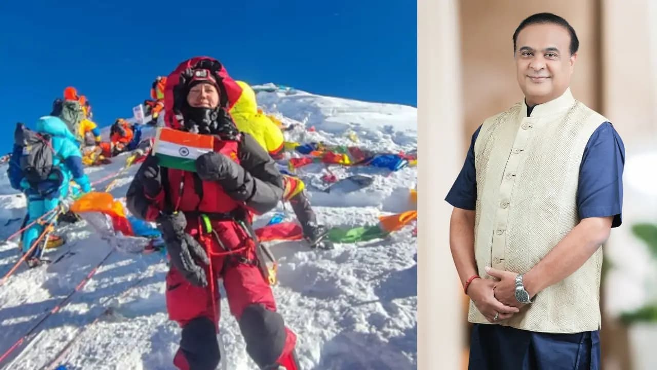 Himanta Biswa Sarma Congratulates Assam's Rupamoni Gorh makes history, First Woman from state to reach Mount Everest