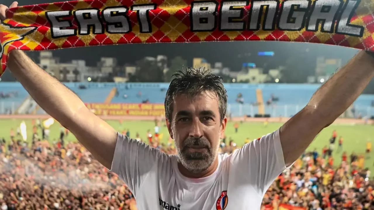 East Bengal coach Oscar Bruzon dedicates ISL victory to Subhas Bhowmick
