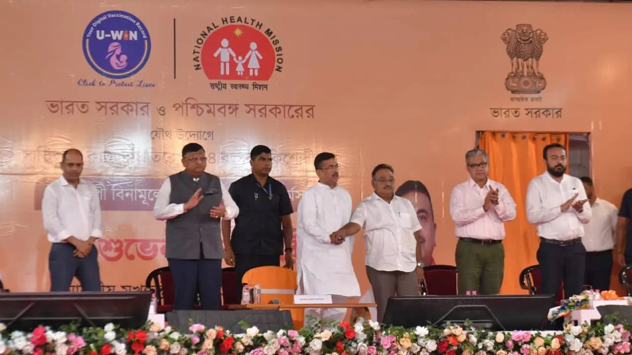 Chief Minister Shuvendhu Adhikari inaugurates HPV vaccination program