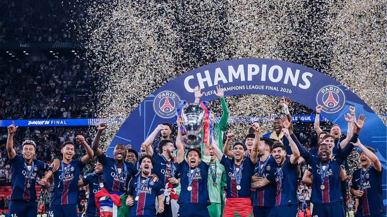 Paris Saint Germain defeated Arsenal on penalties to win the UEFA Champions League for a second straight season