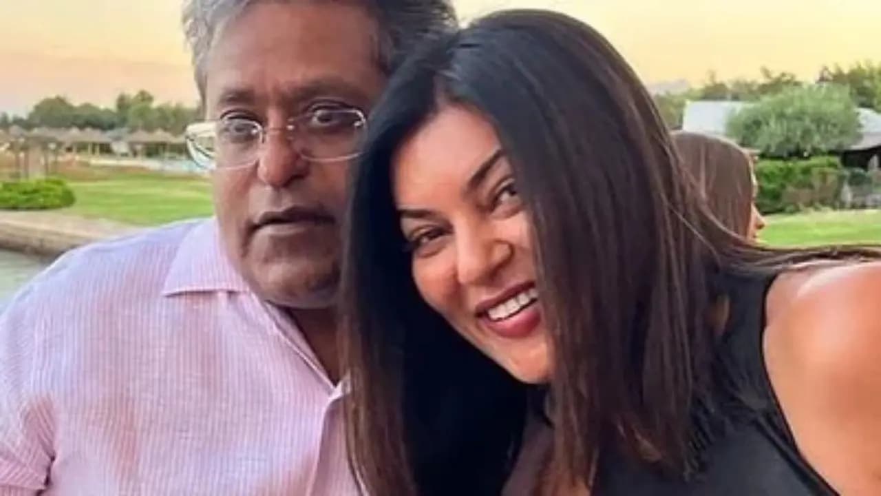 Lalit modi defends Sushmita Sen and nullifies gold digger tag upon her