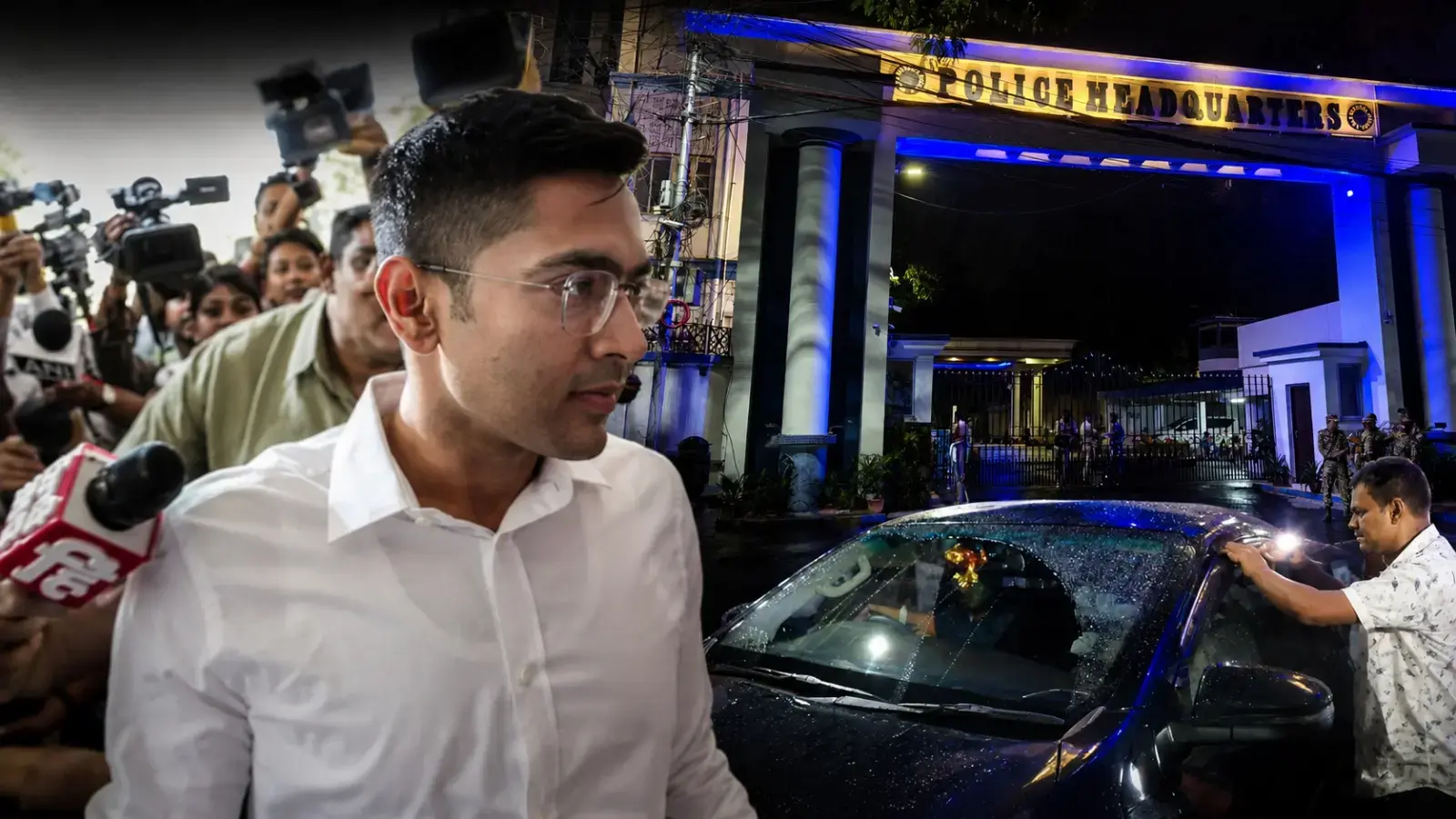Abhishek Banerjee big update: After leaving from Bhavani Bhawan TMC MP has gone to mamata banerjee house