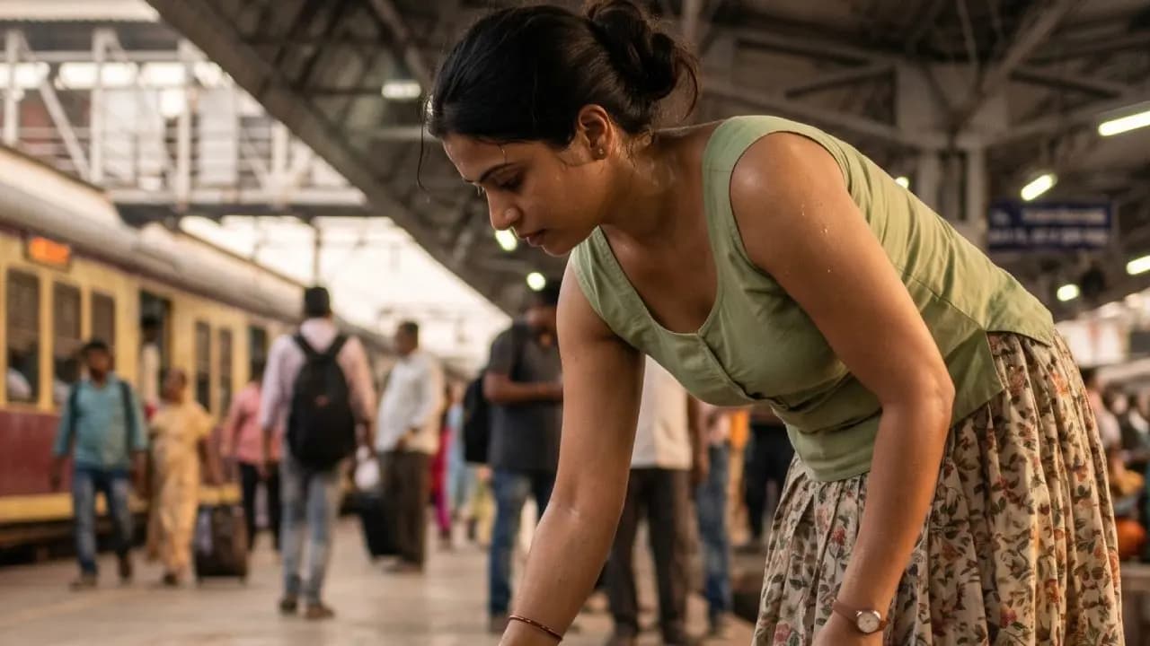 unnao woman caught red handed after stealing inside railway station