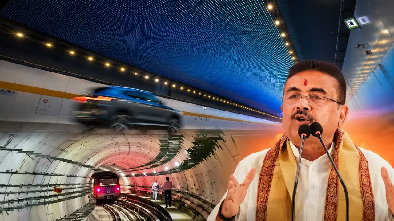 Underwater Tunnel in Hooghly