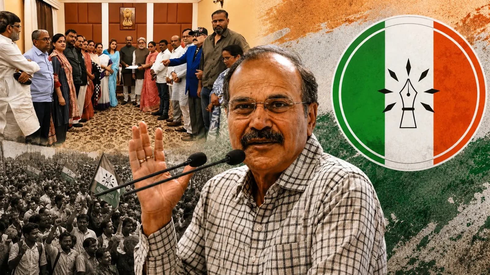Adhir Ranjan Chowdhury Alleges NCPI Formed in Bangladesh Claims Role in Anti-Hasina Movement
