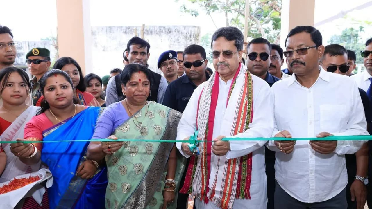Economic and social development of the people is the main goal says the Chief Minister of Tripura while inaugurating fifteen projects