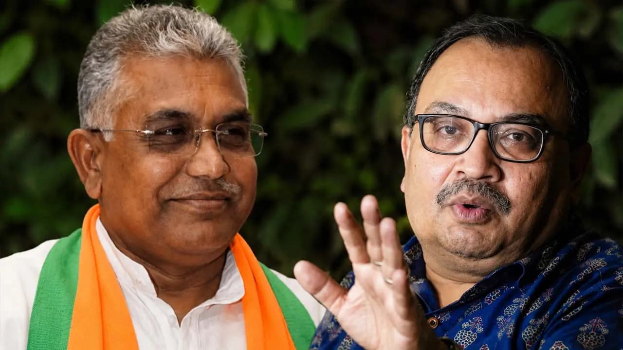 What did Dilip Ghosh say about the egg-throwing incident involving Kunal Ghosh at Kalighat