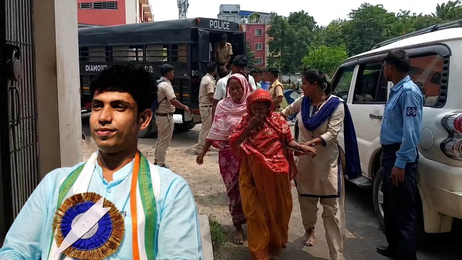 Wife of Pushpa alias Jahangir of Falta netted for allegedly orchestrating mayhem in the area