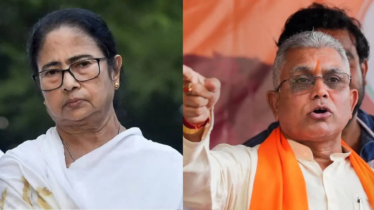 West Bengal Minister Dilip Ghosh Suggests Former CM Mamata Banerjee To Go To Bangladesh After Her Security Removed
