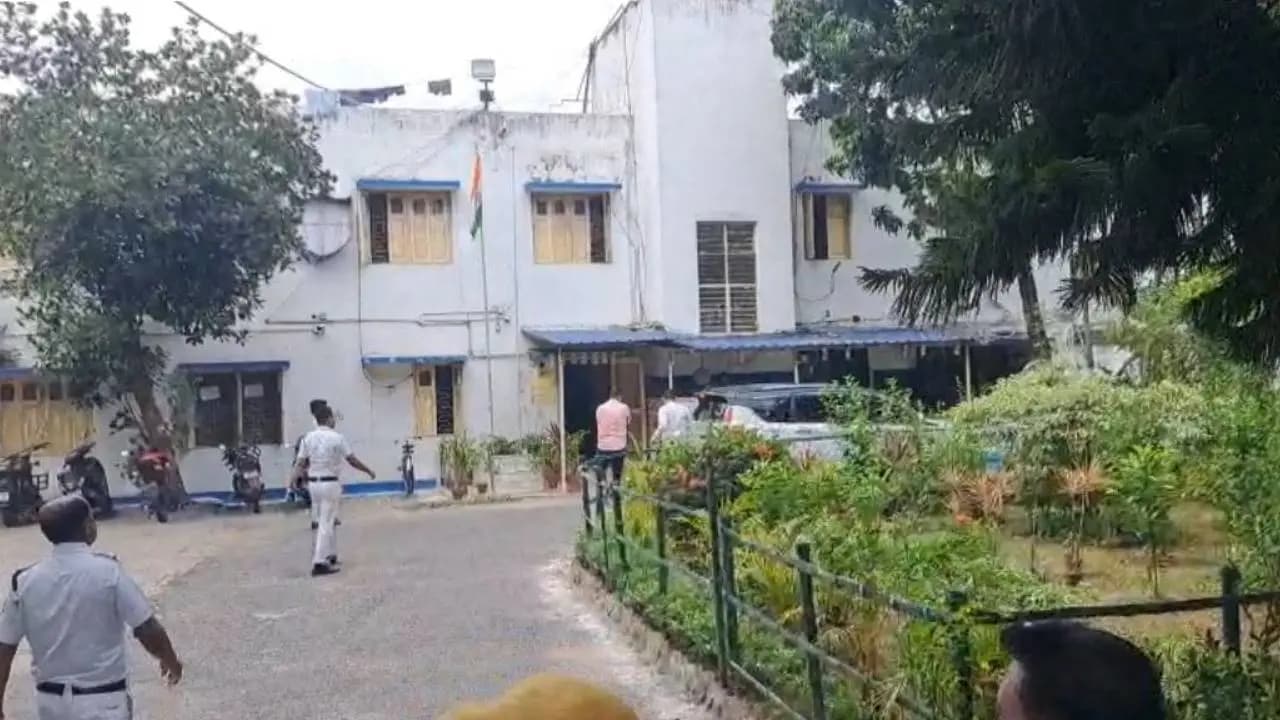 Former Sports Minister Arup Biswas finally appeared in connection with the Messi case