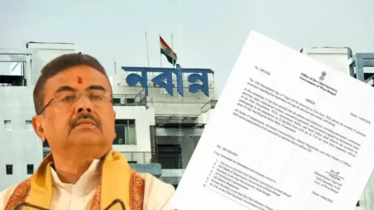 International Yoga Day: attendance of government employee are not mandatory in Red Road program Nabanna clarified in Calcutta High Court