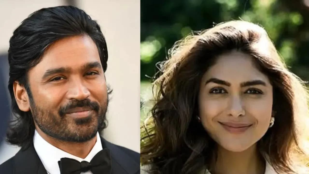 Mrunal thakur and dhanush have parted away after dating a few months
