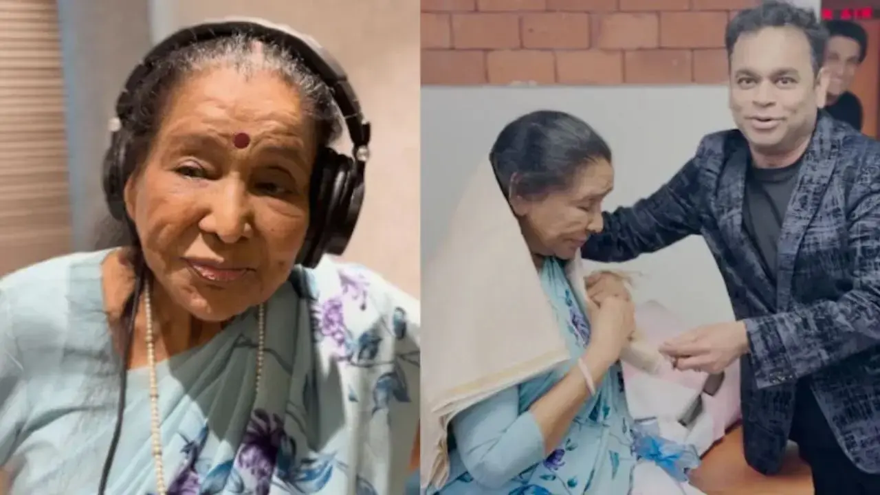 tribute to Asha Bhosle: a r rahman shares teaser said it was a dream