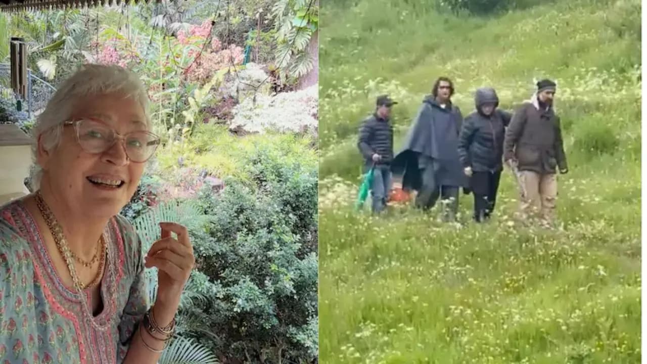 Trekking after Cancer Battle: Actress Nafisa Ali treks 11000 feet