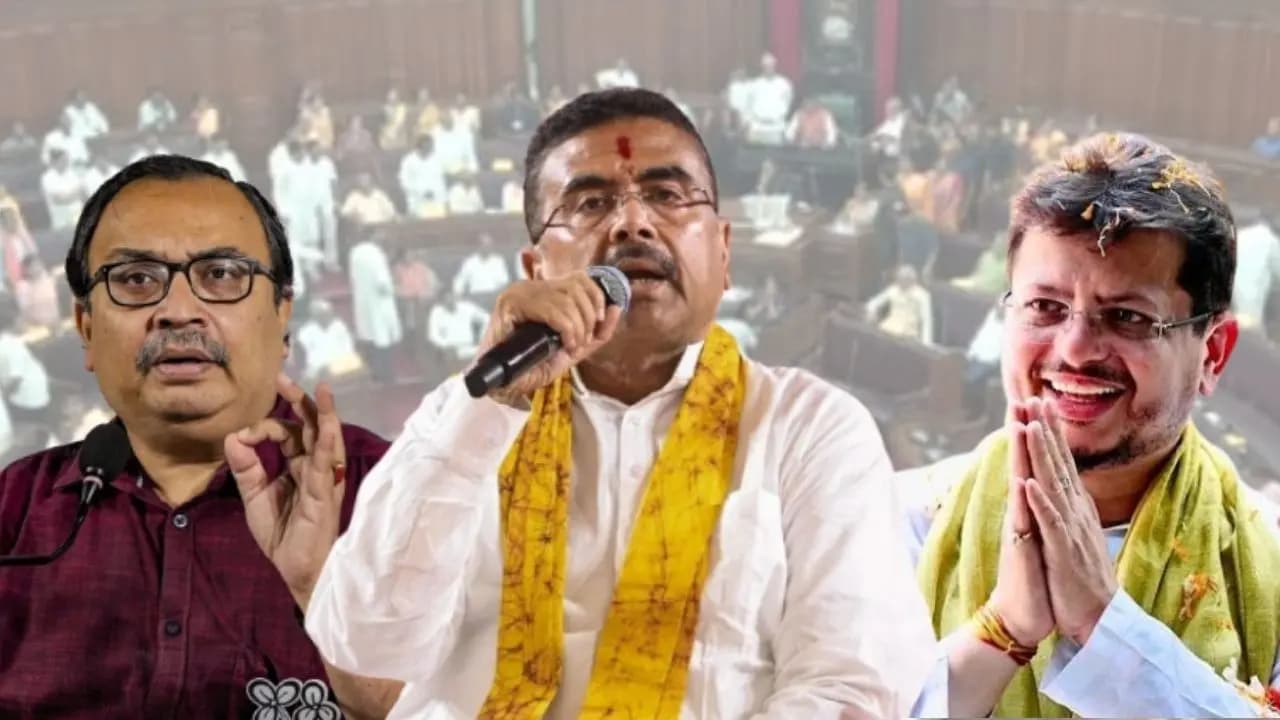 WB assembly session Big Update: Suvendu Adhikaris reaction on Klaighat Trinamool Ritabrata Trinamool here what he says