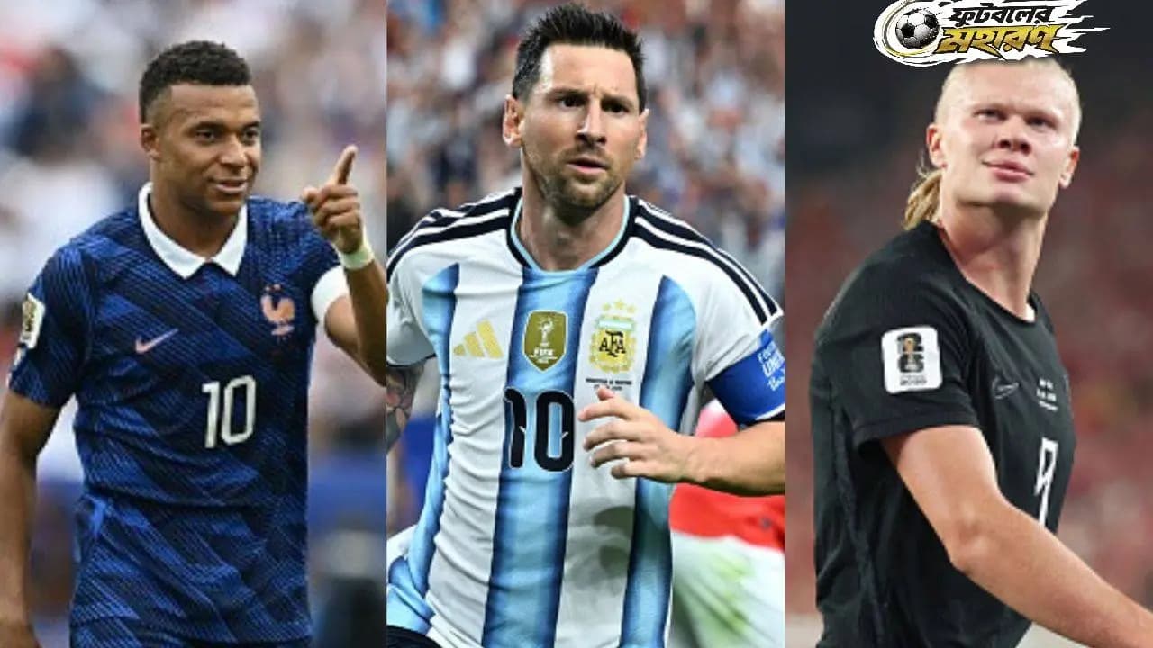 World Cup 2026: Messi, MBappe, Haaland in Golden Boot Race